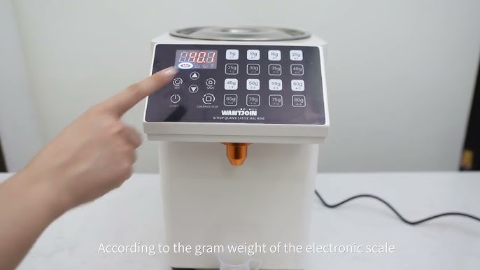 Automatic Bubble Tea Liquid Fructose Dispenser – Omcan