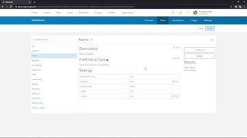 Edit Fields In ArcGIS OnLine