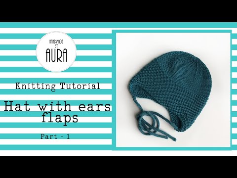 帽子 aclent Ear flap knit cap 帽子 aclent Ear flap knit cap aclent Ear flap knit cap