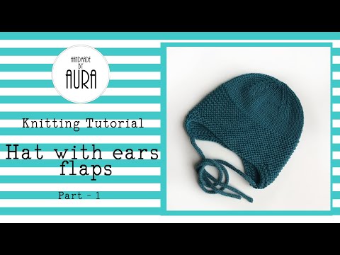 Video: How To Knit A Hat With Earflaps For A Boy