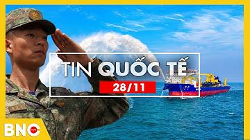Tin Quốc tế: Siêu tàu nạo vét Trung Quốc “xuất trận” ở biển Đông; 850 UAV lạ quần thảo Đức | BNC Now