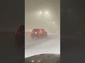 Snowstorm in Chicago causes dangerous driving conditions