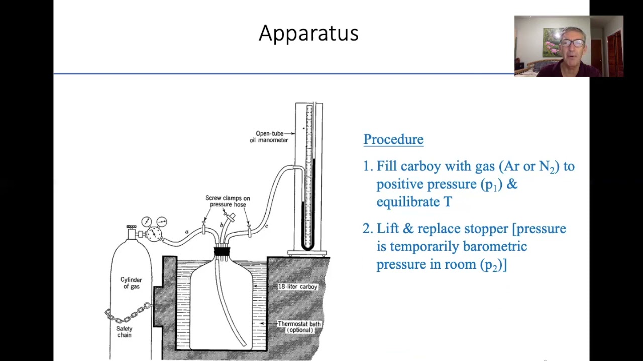 Intro to physical chemistry 1 lab experiments youtube