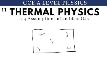 GCE A Level Physics | Assumptions of an Ideal Gas (Thermal Physics Chapter)