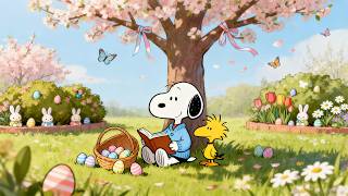 🐶🌸 Snoopy April Cozy Easter Day 2026 | Soft Lofi Beats for Relax & Focus