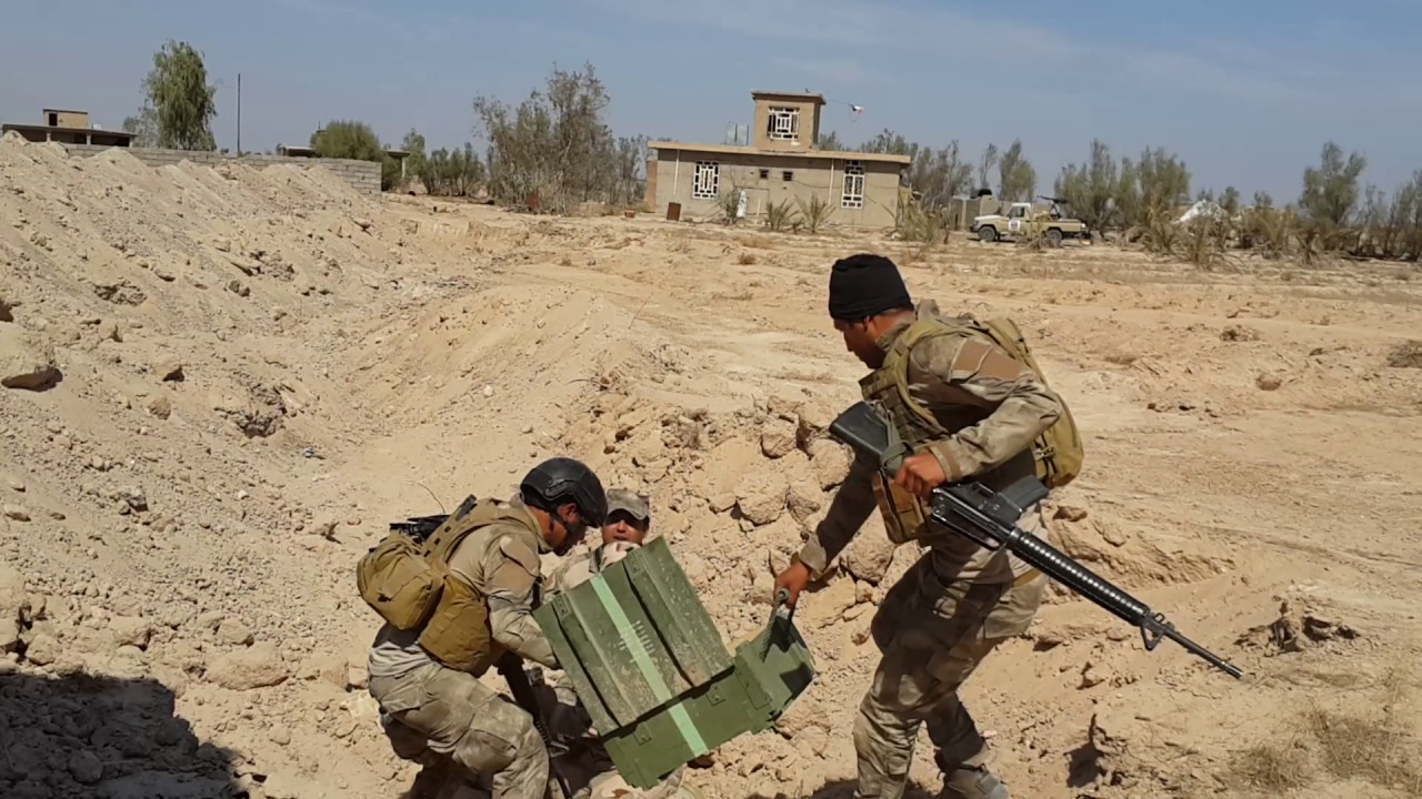 رمي بلهاون 60 وتدمير مقرات العدر