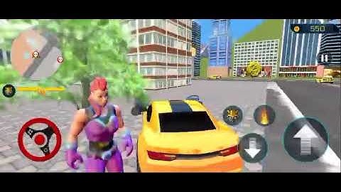 Bumblebee Multiple Transformation Jet Robot Car Game First Gameplay - Android Gameplay