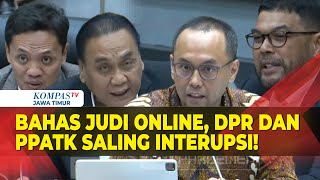 [FULL] Anggota Komisi III DPR dengan PPATK Saling Interupsi Bahas Judi Online