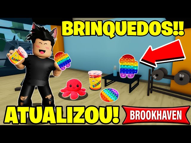 VAZOOU!* A DATA DAS ATUALIZAÇÕES DO BROOKHAVEN RP! 😱 (Roblox) 