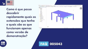 [EN] FAQ 005043 | Como é que posso descobrir rapidamente quais as extensões que tenho e quais são...