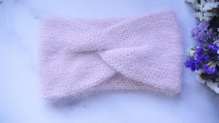 картинка: ПРОЩЕ ПРОСТОГО!!! ПОПУЛЯРНАЯ, ДВОЙНАЯ ПОВЯЗКА ПОЛОЙ РЕЗИНКОЙ ИЗ ПРЯЖИ ПУХ НОРКИ СПИЦАМИ.