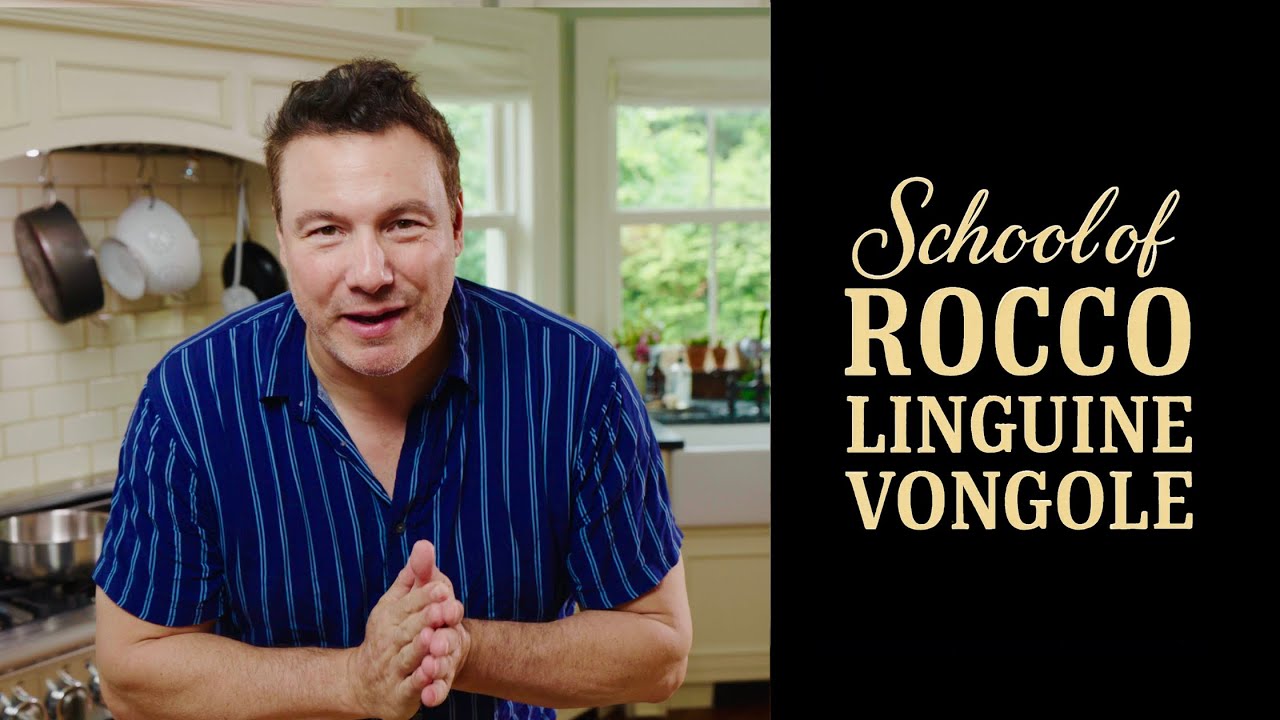 Лингвини с моллюсками | Школа Рокко, эпизод 8/ Итальянская паста из 6 ингредиентов