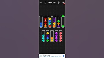 Ball Sort   Level 852