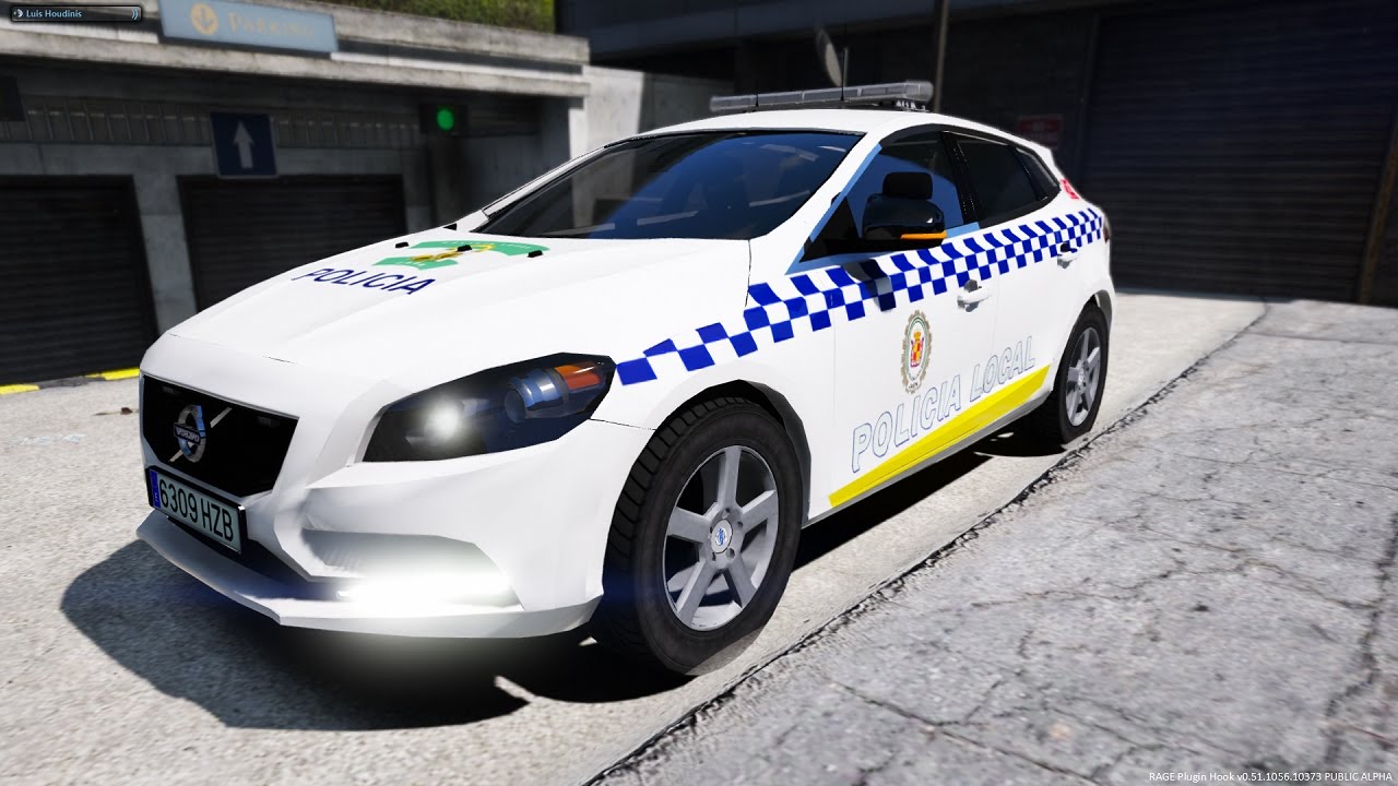 GTA V LSPDFR: Dia 55 Volvo Policia Local de Jaen PLJ