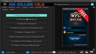 KGKILLER V2.2 Tool Free Universal, Samsung KG Options Tested & Works 100%