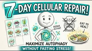 The 7-Day Autophagy Meal Plan, Eat Your Way Into Deep Cellular Repair (No Fasting Required)