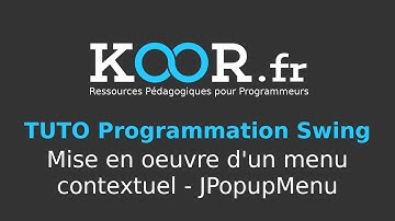 TUTO Java/Swing - Mise en oeuvre d