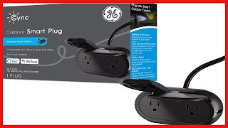 Great product -  GE CYNC Outdoor Smart Plug, Bluetooth and Wi-Fi Outlet Socket