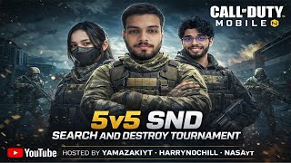 🔴Trio Domination 💀 S&D Tournament ft. Harry & Nasa |I VERTICAL STREAM