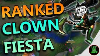 LEAGUE OF FIESTA! Rankeds in a nutshell... :D | League Of Legends Clip