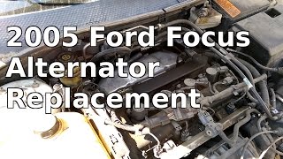 2005 07 Ford Focus Alternator Replacement Youtube