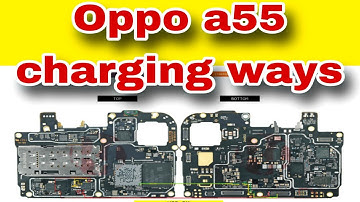 oppo a55 charging problem solution// charging ways