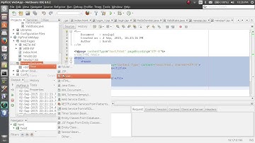 How to create a jsp and servlet on Netbeans 8.0.2