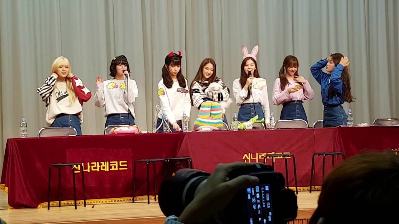 20160904오마이걸부산팬사인회아리와엔딩