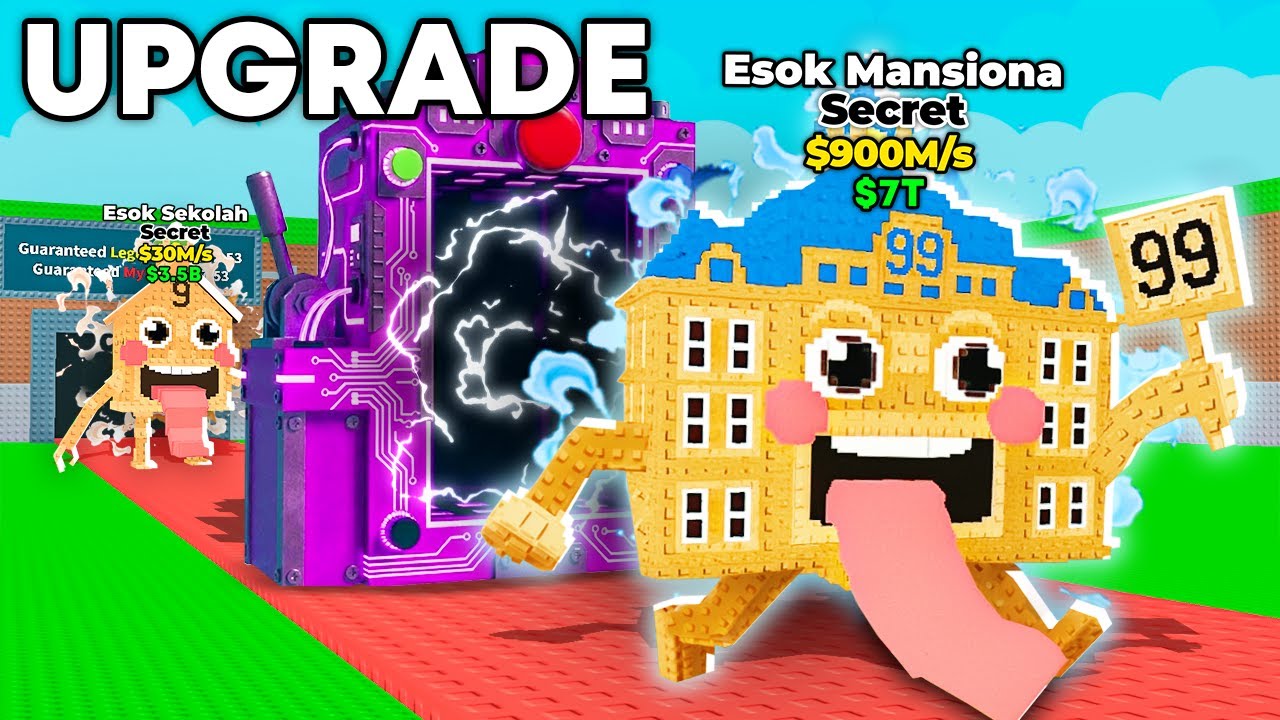 Steal a Brainrot, But You Can UPGRADE BRAINROTS!