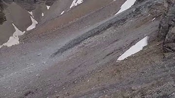 Rock Fall on Approach to Grand Sentinel