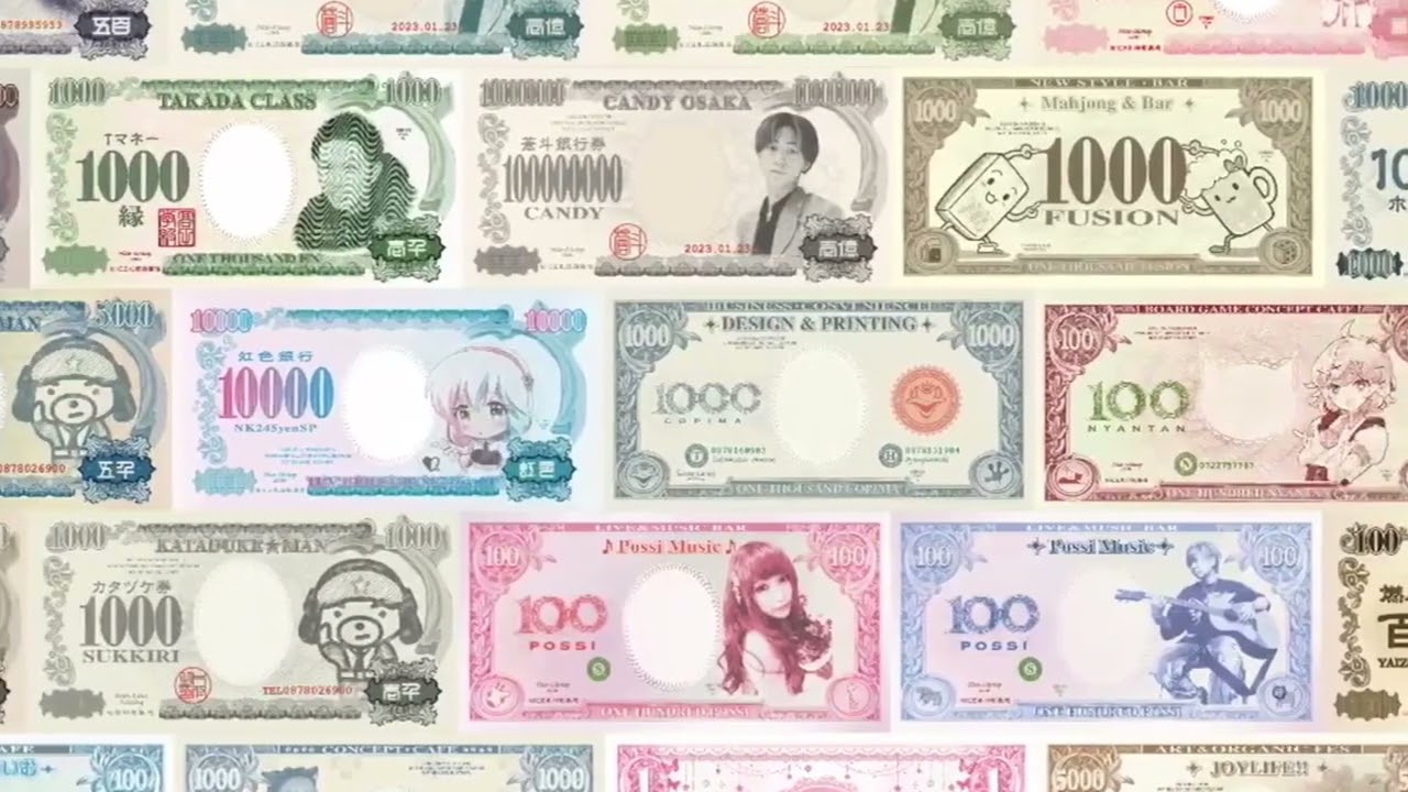 ジョーク紙幣NICE札が動く紙幣に進化して登場！肖像が動くAR機能搭載の