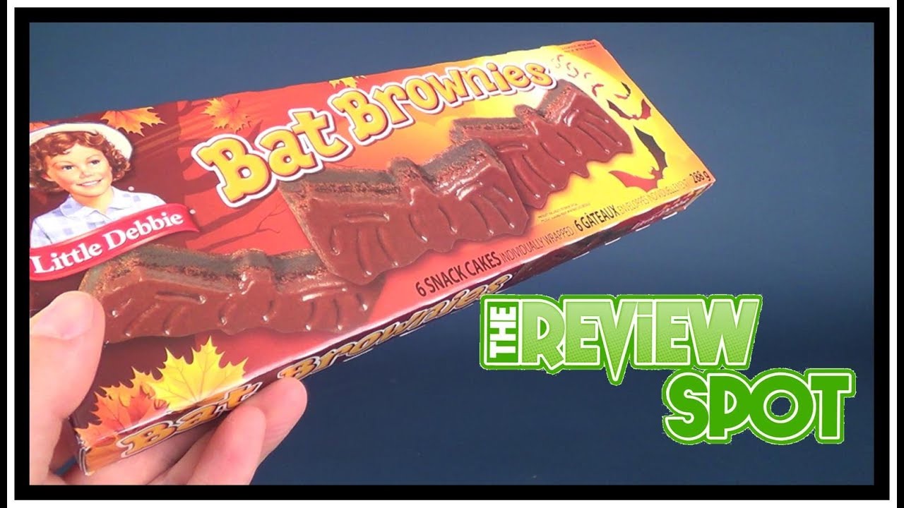 Spooky Spot 2017 Little Debbie Bat Brownies YouTube