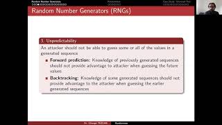 Applied Cryptology 10.1: Entropy