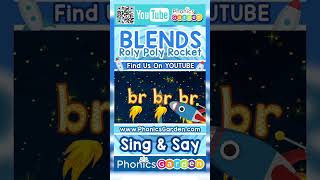 BR Letter Blend | Roly-Poly Rocket | Phonics Garden