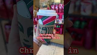 Starbucks Christmas is coming