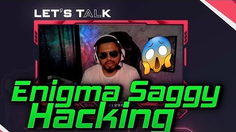 Sid React Enigma Saggy BGMI Hacking || Enigma Saggy phone Double BGMI