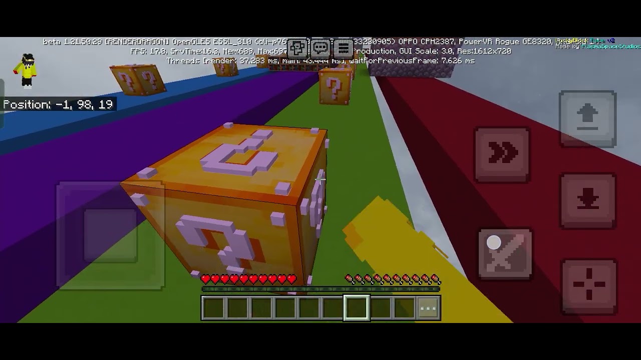 I playing lucky block race with my brother #minecraft - YouTube