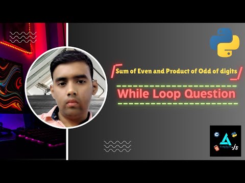 "Sum of Even and Odd Digits in a Number | Python Tutorial for Beginners"