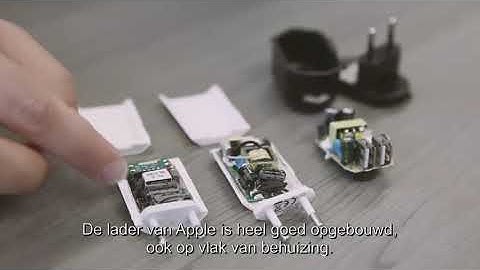 GETEST: zijn officiële opladers béter?