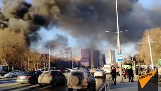 Пожар в торговом центре Самары 9 апреля 2018 года