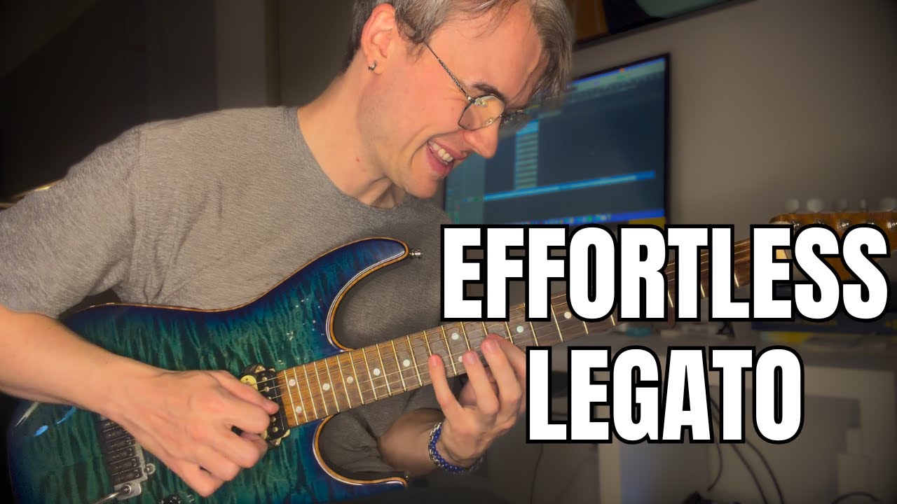 How to Play LEGATO 10x FASTER (Effortless Speed Trick) 🎸