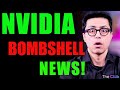 NVIDIA BOMBSHELL NEWS...SHOULD YOU BUY NVDA STOCK?