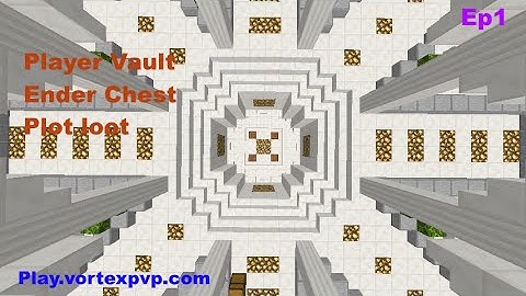 Minecraft Vortex PvP | Op Prison server - Ender Chest and Player Vault