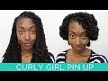 Loc Hairstyle Tutorial: Curly Girl Pin-Up