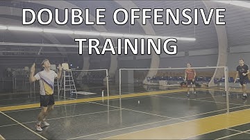 Badminton Professional DOUBLE OFFENSIVE TRAINING: Episode 2