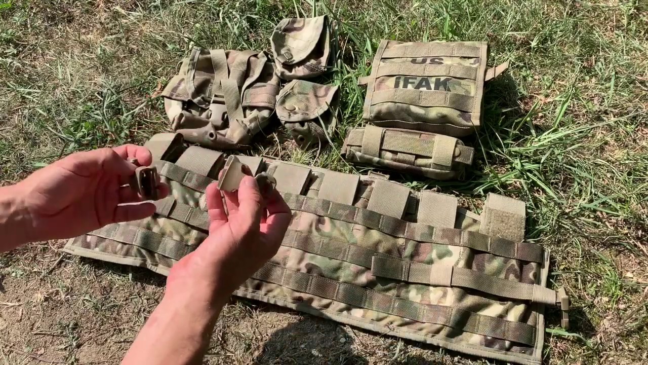 ARMY OCP TACTICAL ASSAULT PANEL TAP MULTICAM CHEST RIG LOAD