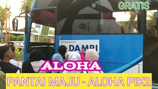 WISATA JAKARTA || CARA MENUJU ALOHA  PIK 2 GRATIS || NAIK DAMRI