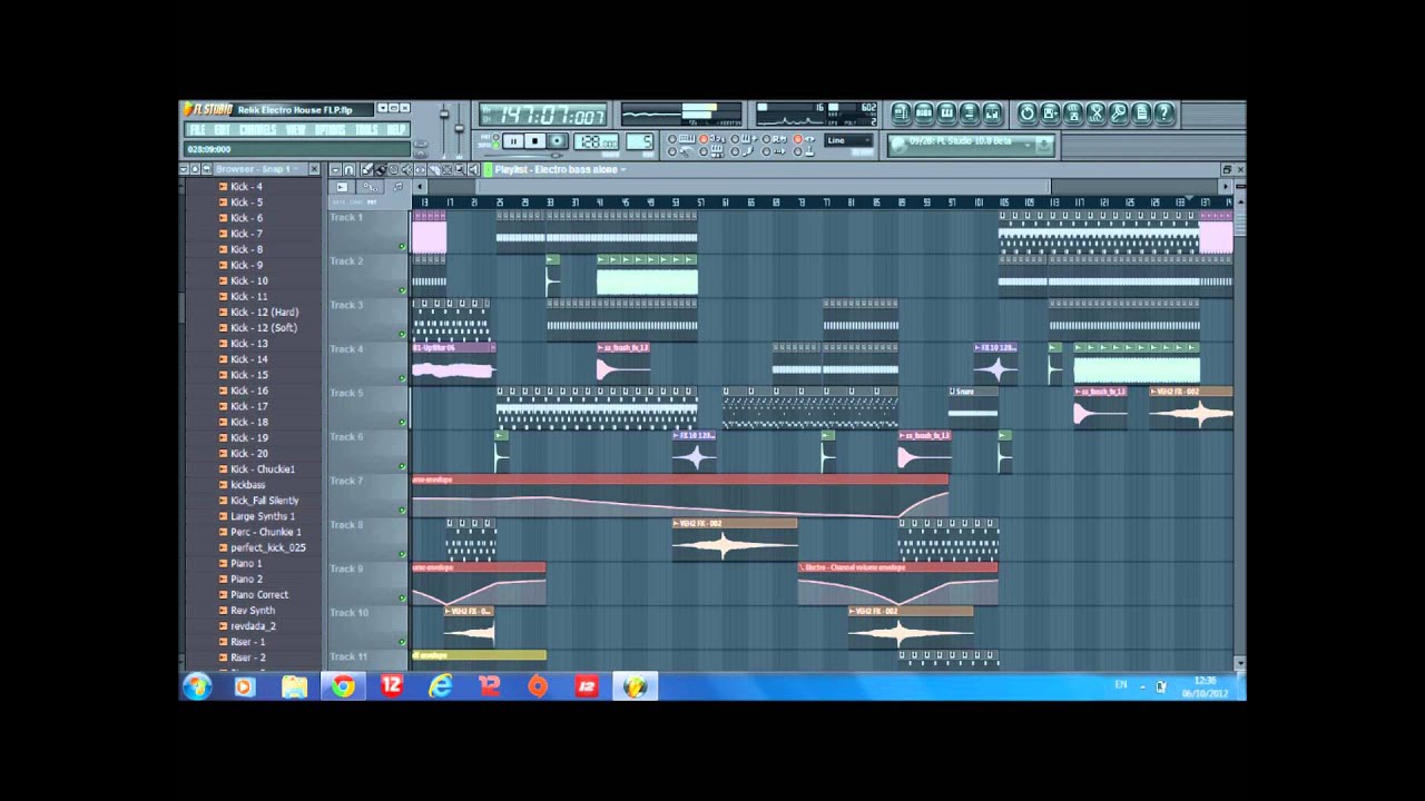 Electro House In Fl Studio + FLP ! (Nexus, Sylenth1)