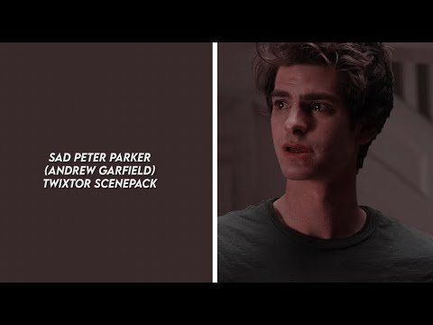 sad peter parker (Andrew garfield) twixtor scenepack
