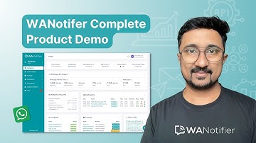 WANotifier Detailed Product Demo - #1 WhatsApp Marketing Software #whatsappbusinessapi